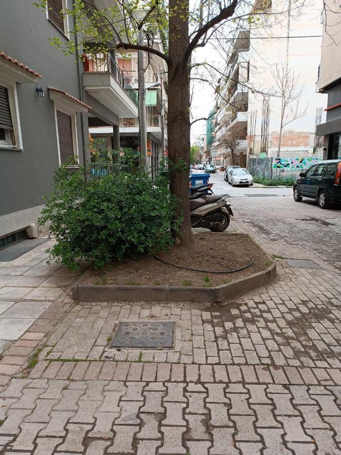 Κεντρικό Ευρύχωρο Στούντιο Με Parking Leilighet Lárisa Eksteriør bilde